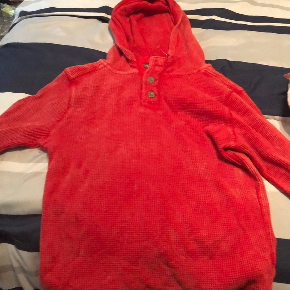 Boys new without tag thermal hoodie